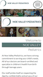 Mobile Screenshot of noevalleypediatrics.com